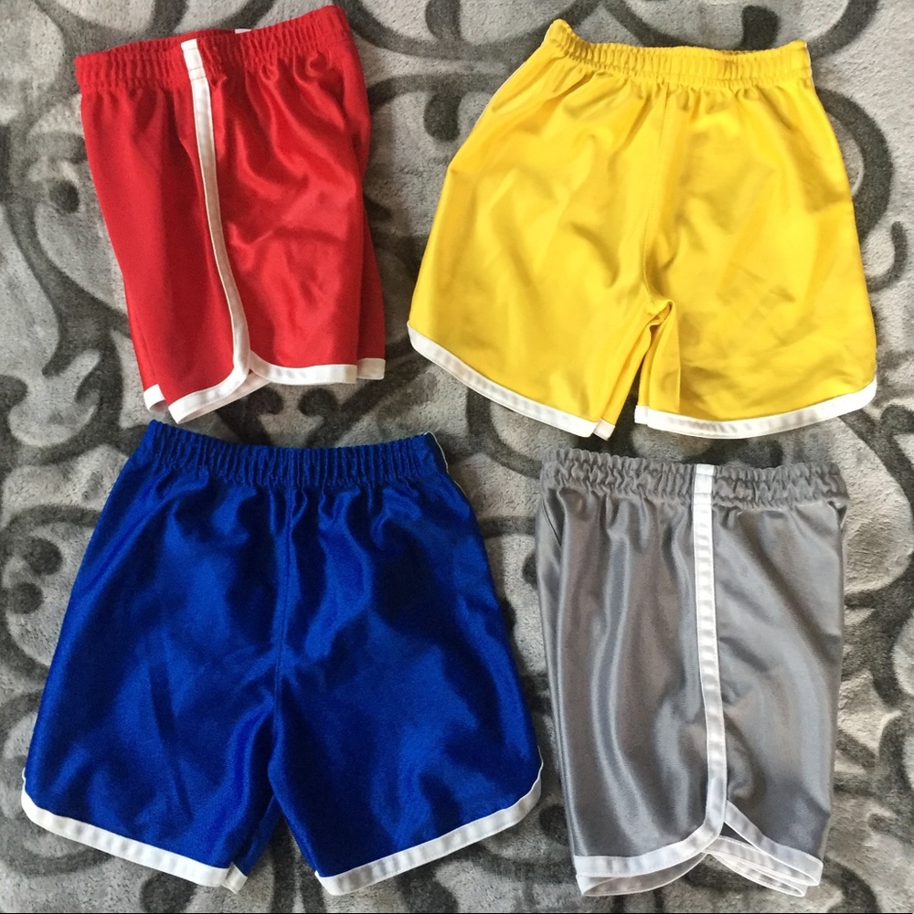 Lot of 4 prs SPORTS SHORTS 18 mos
